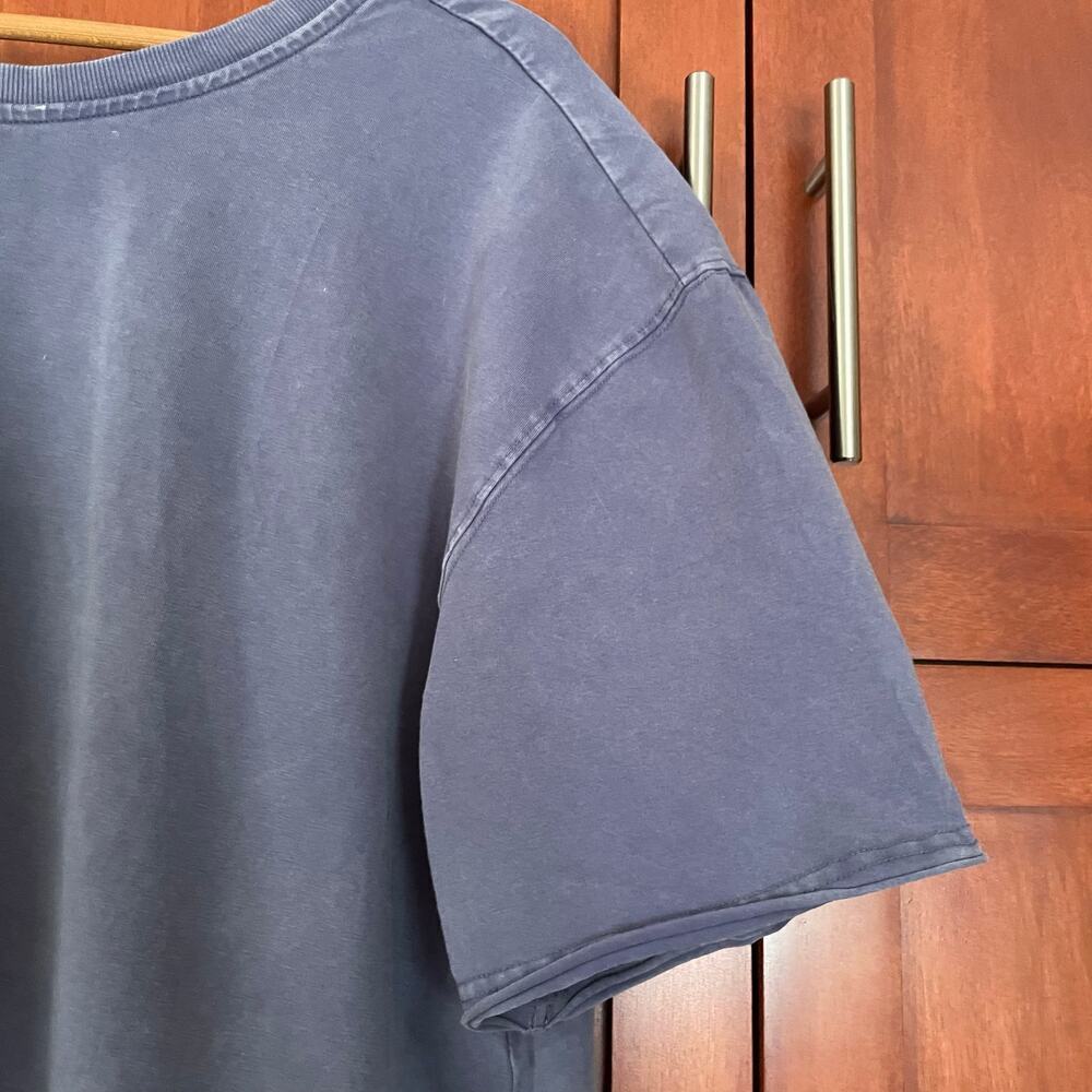 Free People Movement Hot Shot Tee Romper Blue Indigo Size Large - Picture 5 of 13